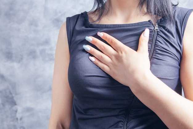 Возникновение отдельных узлов в груди
